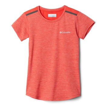 Columbia T-Shirt Meisjes, Tech Trek Short Sleeve Rood, 54ZLBOAGH